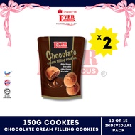[BUNDLE OF 2] 150g Ever Delicious Chocolate Cream Filling Cookies - [HALAL CERTIFIED] - INDIVIDUALLY