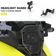 Motorcycle Accessories Headlight Protector Acrylic Transparent Covers For SUZUKI V-STROM 800 DE 800 