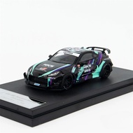 Fuji 1: 64 Pandem GR86 Second Generation Rocket Rabbit Modified Version HKS Alloy Car Model