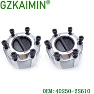 2PCS 40250-2S610 Manual Wheel Locking Hubs 402502S610 For Nissan D21 2.0 3.0 L AVM 461 6 Studs AVM 4