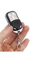 1 件遙控影印機,金屬 4 按鈕 433mhz 克隆固定代碼遙控器,適用於車庫門、捲簾門、汽車鑰匙
