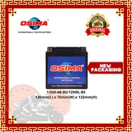[100% ORIGINAL GUARANTEE ] OSIMA 12N9-4B-BS/12N9L-BS MOTORCYCLE GEL BATTERY