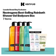 [1 July Only] Neutrogena Best-Selling Rainbath Shower Gel Bodycare Box (Worth $102)