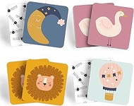 MEMO MEISTER Memo Game I Children 3-12 Years I Montessori Toy Trains Concentration + Memory Ability 