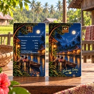 Naria 999.9/24K Gold Bar 0.25gm Kampung Series Ver 2 Design Emas Tulen Suasana Kampung Malaysia Gold