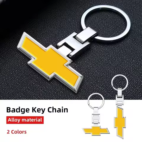 Car Logo Keychain Zinc Alloy Key Ring Accessories For Chevrolet Z71 Aveo Impala Lacetti Malibu Sail 