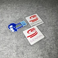 Car Styling Vinyl Decal Racing Motorcycle Bike Sticker Bumper for FOREVER SENNA Ayrton 20 YEARS