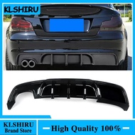 For Bmw E82 E88 M Performance Style Rear Diffuser Rear Bumper Lip Splitter 1 Series 120d 125d 130i 1