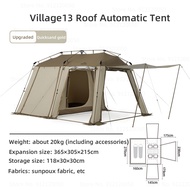 Tenda Naturehike Village 13 CNH23ZP12003 Tenda Glamping Estetik Keluarga Tenda Camping Kemah Piknik