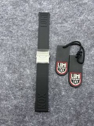 雷美諾時全新戶外愛好者快拆可裁剪黑色橡膠錶帶通用款LUMINOX Black Rubber Cut To Fit Watch Strap 24MM  順豐包郵
