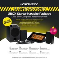 [SG] Powerhouse Slim Starter Home Karaoke System + Touchscreen Jukebox KTV System / Karaoke Box - Karaoke Set