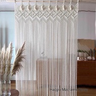 【HOT】卍 Macramé Curtain Cotton Decorating Door