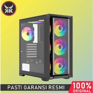 Venom RX Aegon ATX Free 4Fan ARGB Tempered Glass Gaming Case