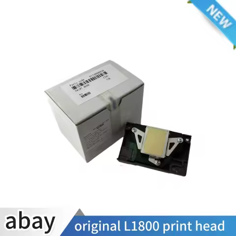 L1800 Print Head Printer Parts UV DTG DTF DFT Original Cabezal R1390 Printhead For Epson L1390 1410 