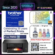 DCP-T530DW Wireless Ink Tank Printer Print Scan Copy WiFi Auto Duple AirPrint BTD100BK BTD100C BTD10