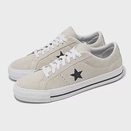 Converse 休閒鞋 One Star Pro 男鞋 女鞋 米白 黑 麂皮 經典 情侶鞋 172950C