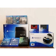 PS4 & VR Set Included 130 Games Digital