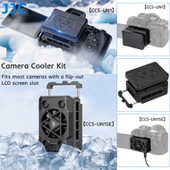 JJC Camera Cooling Fan for Universal Mirrorless DSLR Camera, Semiconductor Cooler Kit with Magnetic 