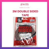 AWM 3M double sided tape heavy duty kuat foam type original high performance waterproof 3M™ Acrylic 