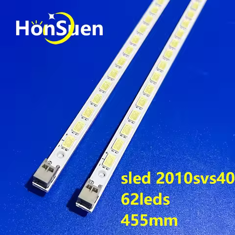 2PCS LED Strip For Sam Sung UA40C6000 UA40C5000 UE40C7000SLED SLED 2010SVS40 LJ64-02609A LMB-4000BM1