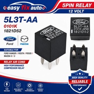 ford mazda 4pin 12v 5L3T-AA 0101k 1821D52 ford ranger/fiesta/focus/mazda 2/3 relay air cond high per
