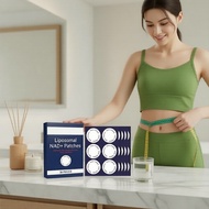 30,NAD+、CoQ10,  30 Keping Tampalan Badan Vitamin dengan NAD+ CoQ10 & Resveratrol untuk Peremajaan Ku