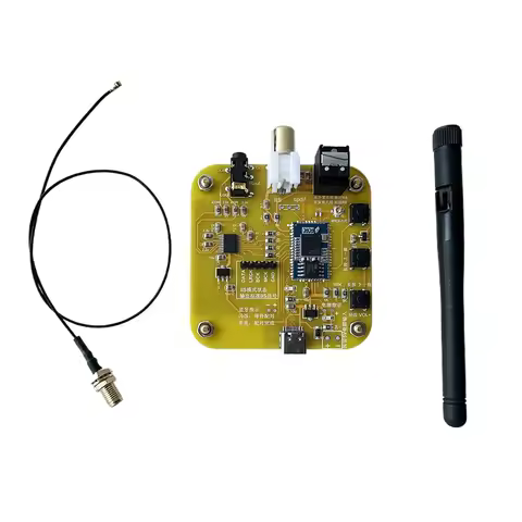 QCC3084/QCC5181 Bluetooth 5.4 Receiver with PCM5102A DAC Decoder Board Coaxial Fiber 3.5mm Output AP
