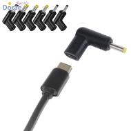 DORAEKV USB C PD to DC Power Connector, 5V 9V 12V Universal Type C to DC Jack Plug, Converter Chargi