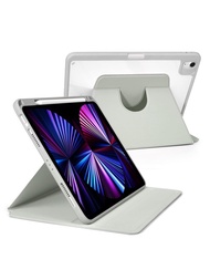 360 度旋轉相容iPad pro1/2/3/4/5/6 代11/12.9 吋Air4/5 10 代10.9 吋iPad 7/8/9 10.2 吋iPad Air1/2 iPad 5/6 9.7 吋保護套三重代折疊案件