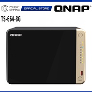 QNAP TS-264-8G  TS-464-8G TS-664-8G TS-453E-8G NAS Storage 2-Bay | 4-Bay | 6-Bay 8GB Intel Celeron Q