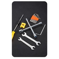 Electric bicycle tool set, universal socket wrench, family bag, power bicycle repair kit