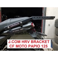 CF MOTO PAPIO 125 Heavy Duty Bracket with Metal Plate Plug and play monorack