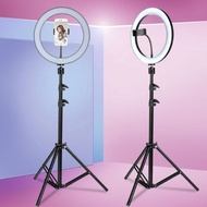 LED Ring Light Dim Video Live Studio Lighting Lampu Bulat youtuber Facebook 26cm Ticktock