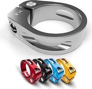 IMPALAPRO Bike Seat Clamp – Ultralight 20g Seatpost Collar (31.8mm / 34.9mm) – CNC 7075 Aluminium – 