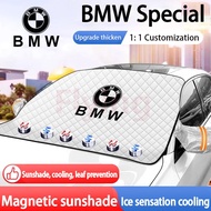 BMW Car Magnetic Sun Visor Front Windshield Sunshade thickening Sun Shade sunshade umbrella sun prot