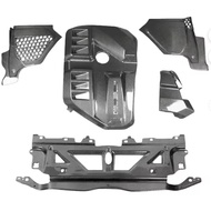 Dry Carbon Fiber Engine Cover Trim Battery Cover Kit for BMW G80 G82 G83