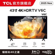 TCL - 43" V6C 4K HDR TV (43V6C) 43寸 智能電視