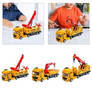 [SONONIA] Friction Powered Vehicle Simulation Construction Truck Inertia Crane Truck Toy