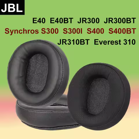 Ear Pads Cushion for JBL E40 E40BT JR300 JR300BT Synchros S300 S300i S400 S400BT Headphones JR310BT 