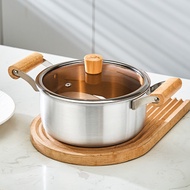 Hongjunda Pure Aluminum Soup Pot Uncoated Kitchen Soup Pot Soup Pot Household Universal Stove Milk P