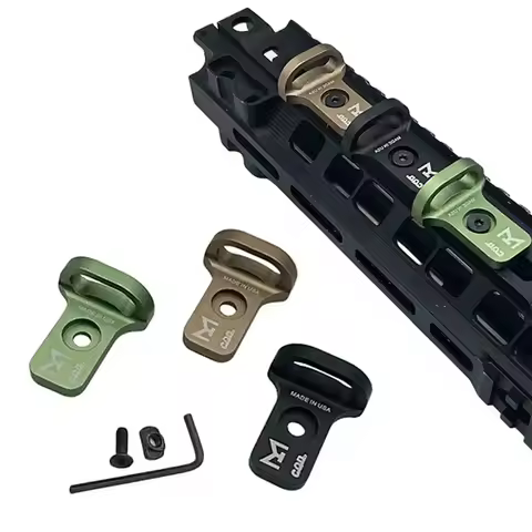 MLOK Tactical CQB Sling Mount Adapter CNC Metal Quick Detach Buckle Shoulder Strap Attachment for AR