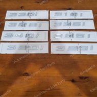 EMBLEM WRITING 330I 328I 340I 320I 318I 335I 325I 323I FOR BMW HIGH QUALITY