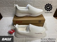 รองเท้า Baoji รุ่น 729 สีขาว พยาบาล รองเท้าผู้หญิง ใส่สบาย ออกกำลังกาย วิ่ง ทำงาน ใส่เที่ยว พื้นหนา เบา สบาย นุ่มเท้า