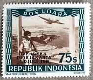 PW256-PERANGKO PRANGKO INDONESIA WINA POS UDARA,REPUBLIK,MERDEKA
