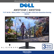 Dell Alienware AW2725QF / AW2725Q | 27" 4K UHD | 180Hz / 240Hz | 0.5ms GTG | NVIDIA G-SYNC |Gaming M