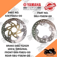 YAMAHA DISC PLATE FOR Y125ZR / LC 135-5XK-F582U-00 / Y125ZR-5BU-F582W-00