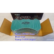 Nissan GTR R35 Brembo 60TS FRONT Project Mu FASTOP R800 0-800'C Brake Pad