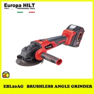 EUROPA HILT EBL20AG CORDLESS ANGLE GRINDER M10 ( BRUSHLESS )