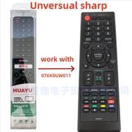 huayu RM-L1678 Used for Remote Control For Sharp  076K0UW011 LC-39LE440M LC-50LE440M LC-23LE448RU LC