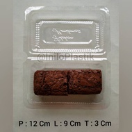 Plastic Mica MultipurposeBENING Clear Mica Cake Container/ 4XC [100pcs]